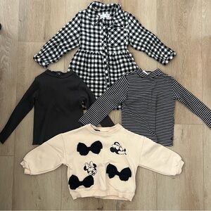 ZARA Toddler Girls Fall/Winter Clothing Bundle Size 3-4 years